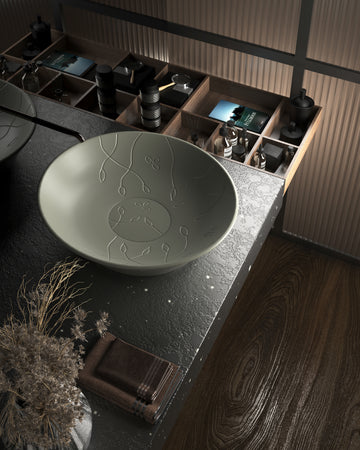 ARTIFICIAL TABLE TOP WASH BASIN