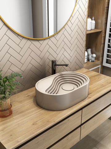 ARTIFICIAL TABLE TOP WASH BASIN