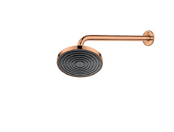MISHKA OHS SET WITH L TYPE ROUND SHOWER ARM AND FLANGE