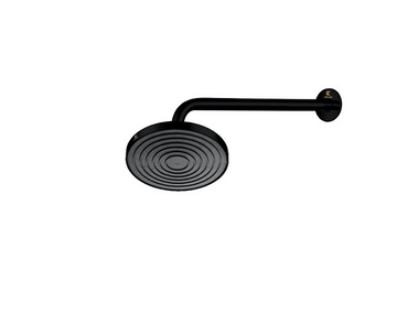 MISHKA OHS SET WITH TYPE ROUND SHOWER ARM AND FLANGE